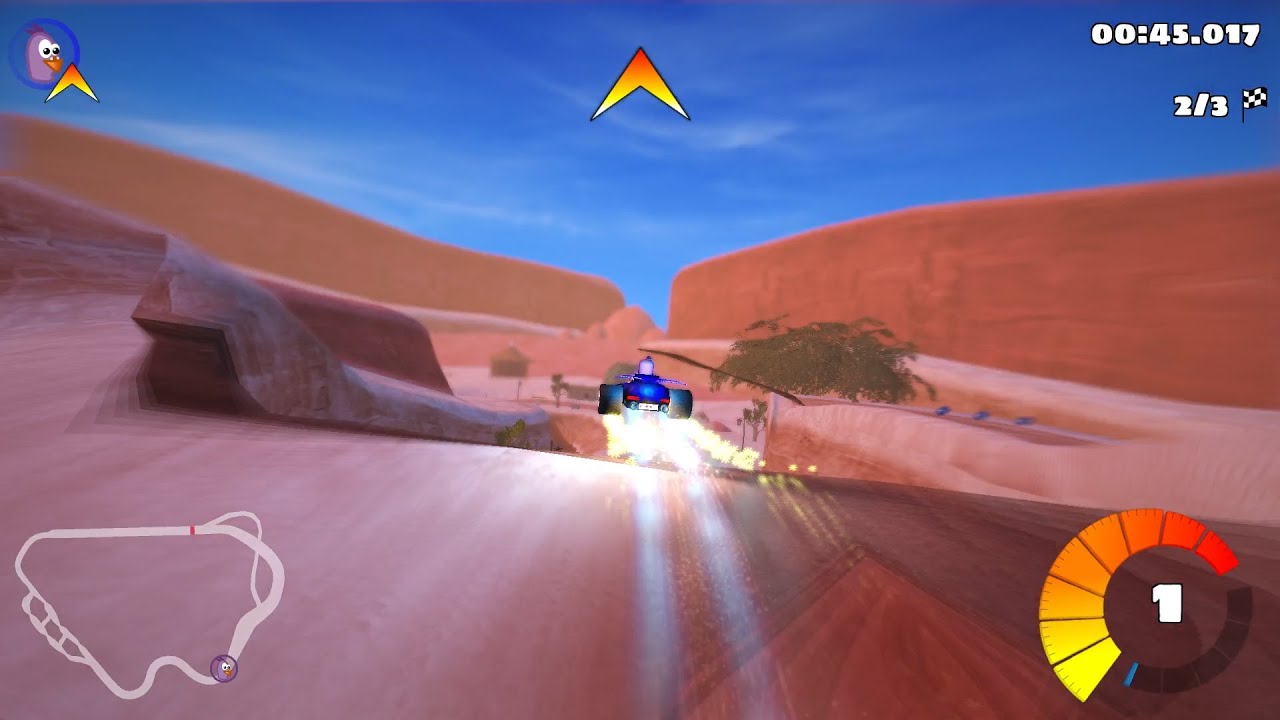 SuperTuxKart 1.5 | Mesa Party - 1:19.008 [World Record]