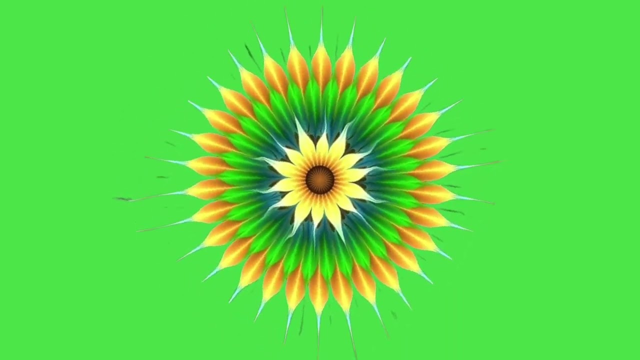 No Copyright Green Screen Chakra