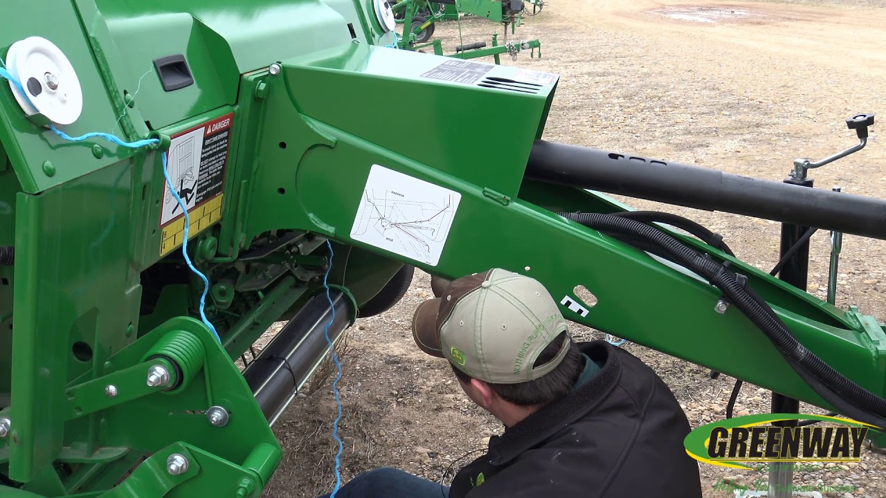 How to Load Twine on a 469 Baler MegaWide Plus