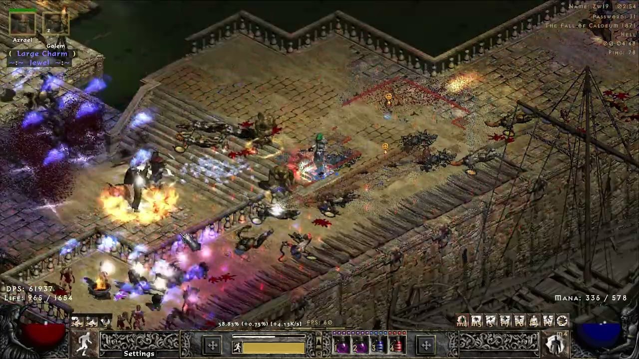 Project Diablo 2 - Season 9 - Wappn8r's Curse Necromancer (Dark Pact)