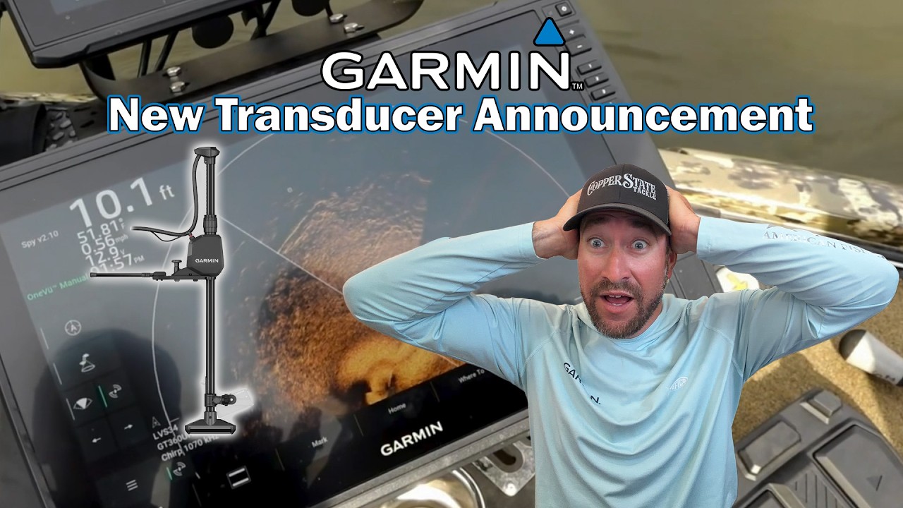 New Garmin Transducer Announced for the 2026 Bassmaster Classic GT360 UHD Transducer and Spy Pole!