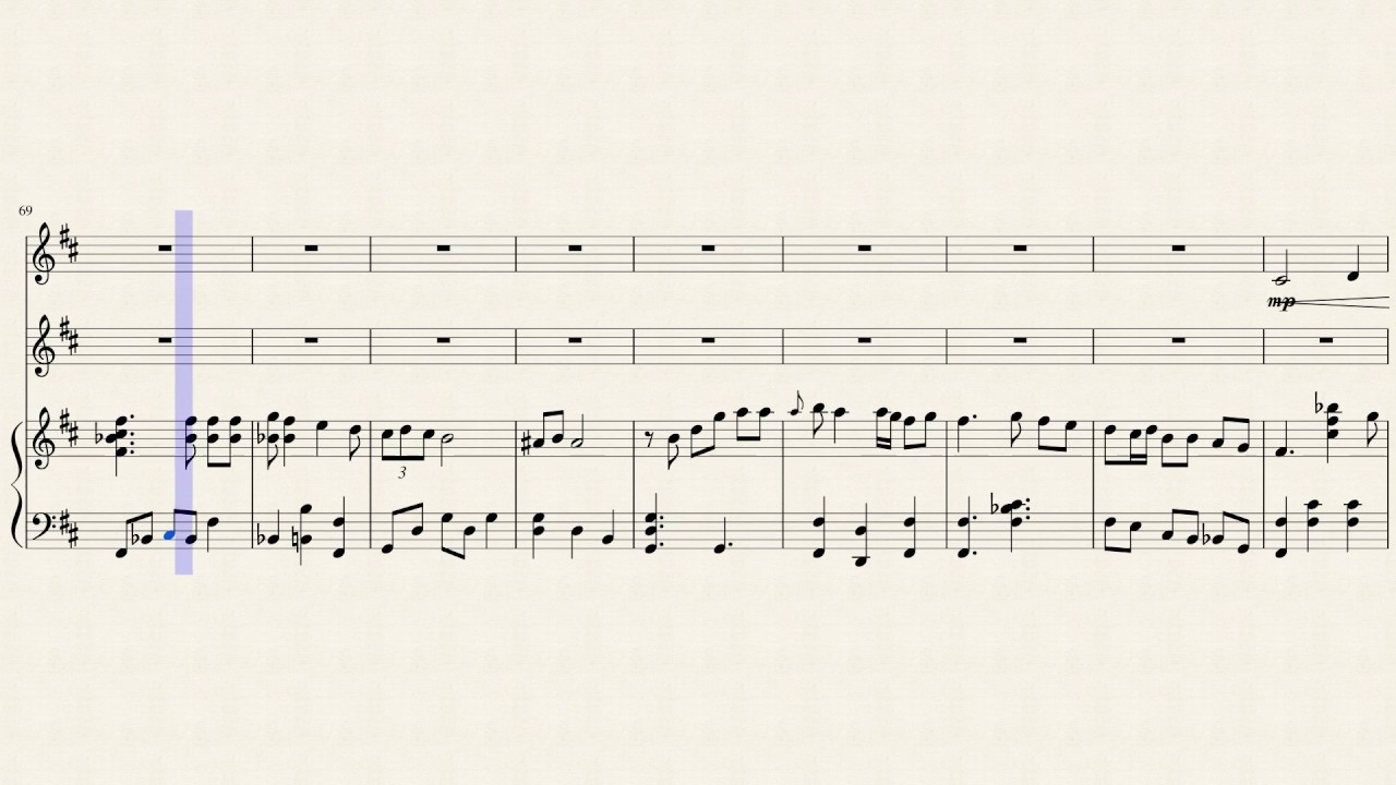 In Regards to Love: Eros - Yuri!!! on ICE (violin duet + piano accompaniment)