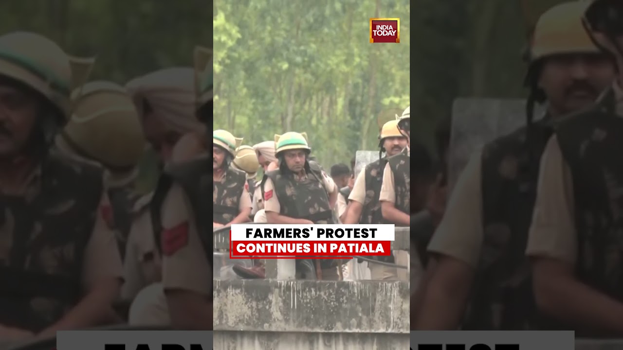 Shambhu Border Sealed Amid Farmers' Protest | Ground Visuals From Patiala #shambhuborder