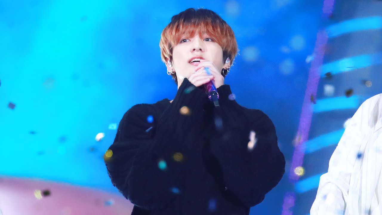 [4K] 191225 SBS가요대전 소우주Mikrokosmos 정국 직캠|JUNGKOOK FOCUS