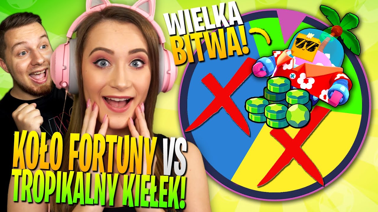 Koło fortuny vs TROPIKALNY Kiełek 🌴 w Brawl Stars!
