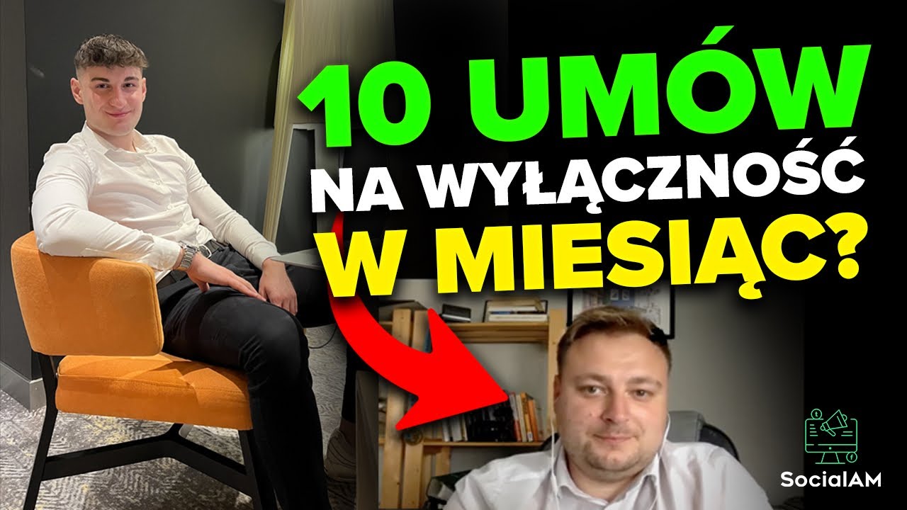 Jak pozyskiwać 10 umów na wyłączność w miesiąc? - Historia Sukcesu - Łukasz Banaszek
