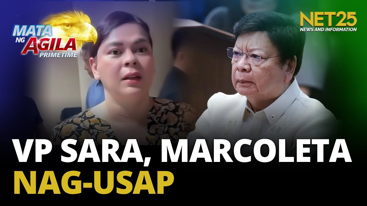 VP Sara bumisita kay Sen. Marcoleta sa Senado