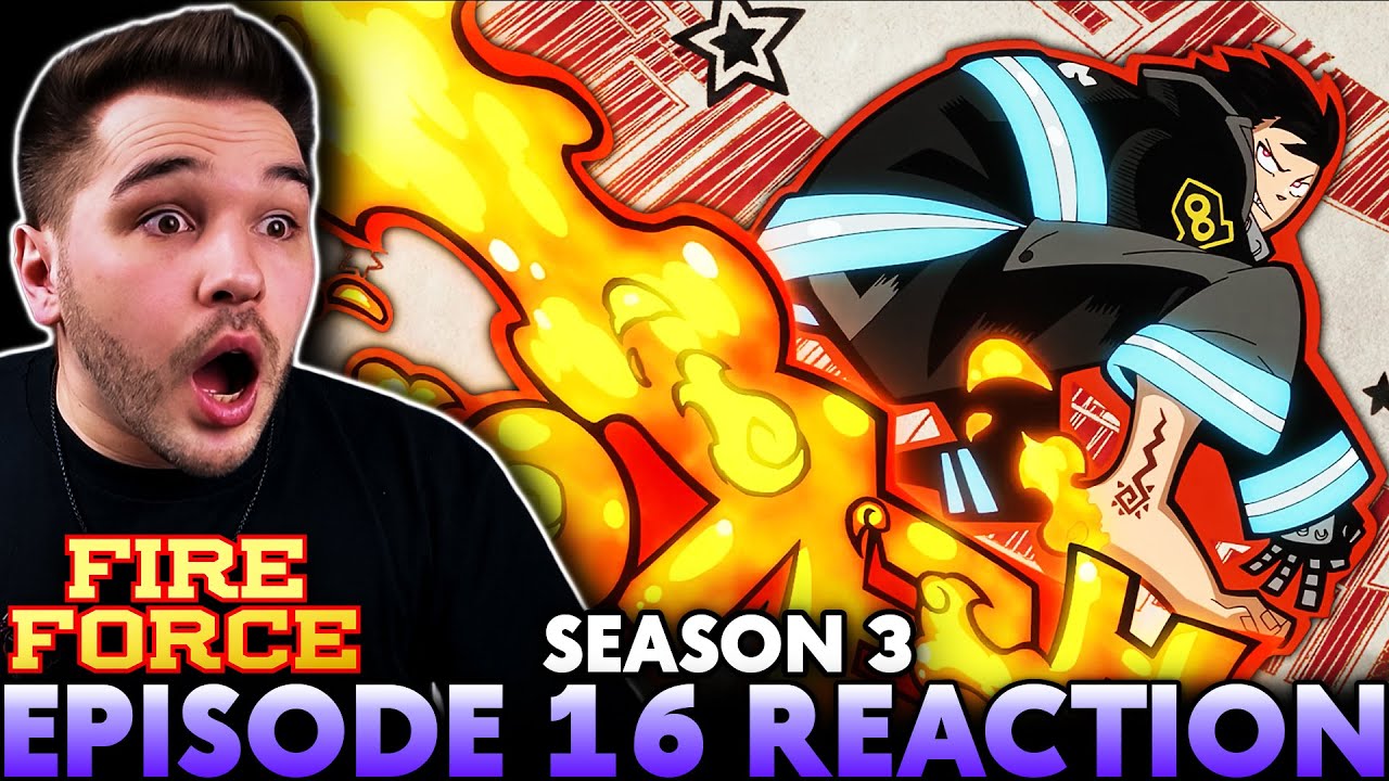 Shinra vs Raffles🔥| FIRE FORCE 3x16 REACTION & REVIEW!