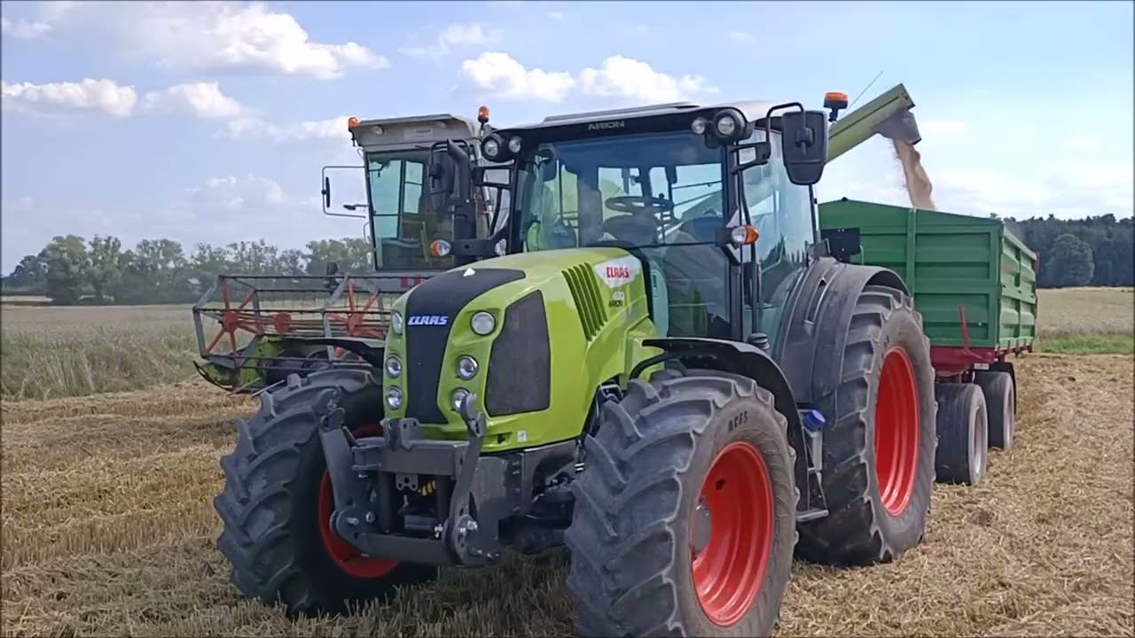 🌾Żniwa 2023 🌾👩‍🌾 Claas Mercator 75 & Claas Arion 430