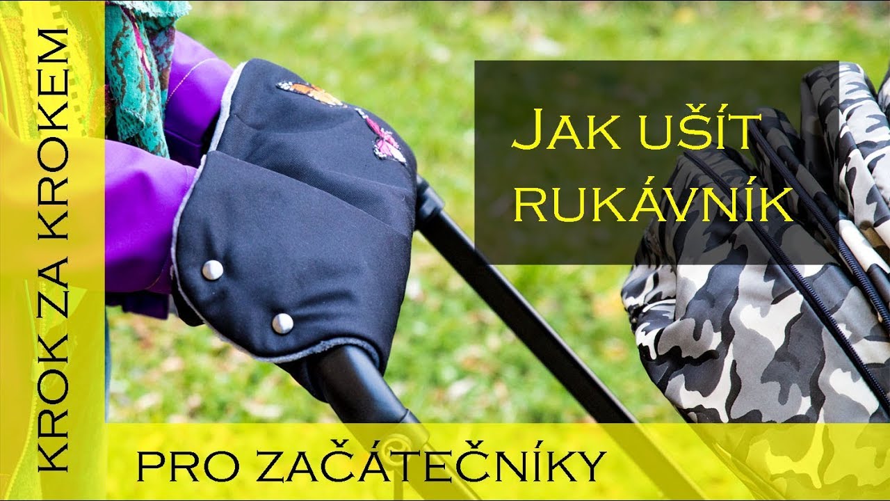 Jak ušít rukávník na kočárek | Caramilla Easy