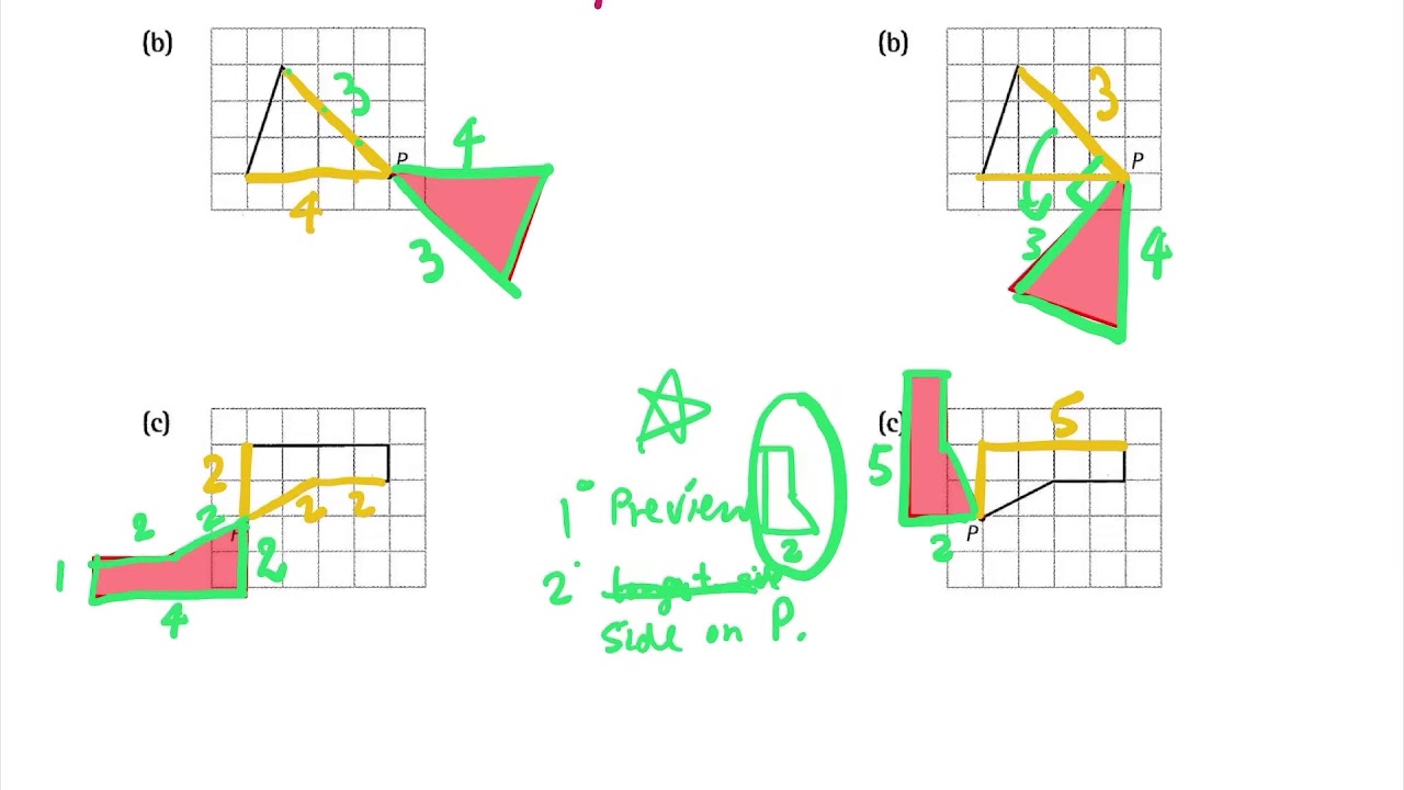 IGCSE Transformation 13.3 Exercises