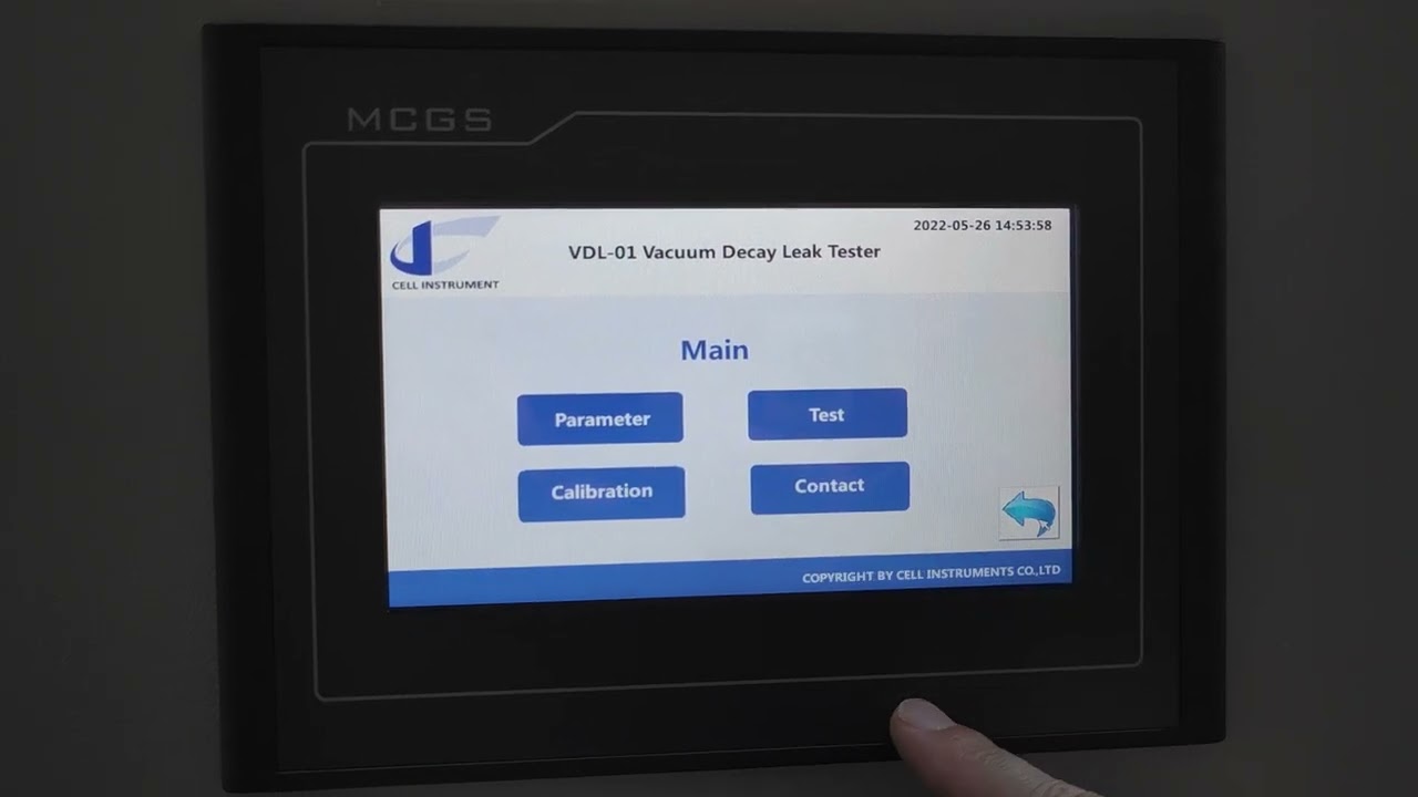 MLT-01 Micro Leak Tester ASTM F2338 Vacuum Decay Leak Test