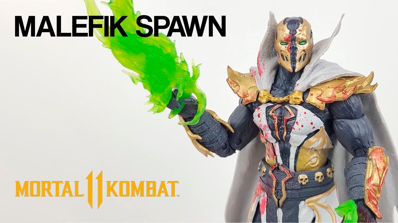 McFarlane Toys Mortal Kombat 11 Malefik Spawn Bloody Disciple Action Figure Review