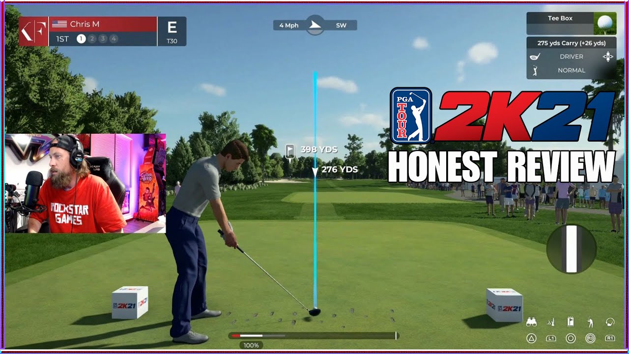PGA Tour 2K21 PS4 Honest Review & Gameplay!