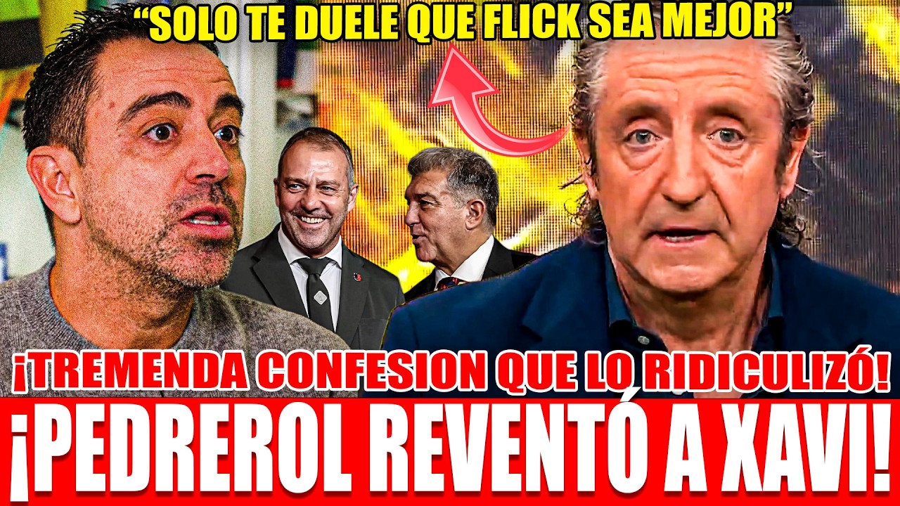 💥¡PEDREROL SE CARGA EL RELATO DE XAVI: 