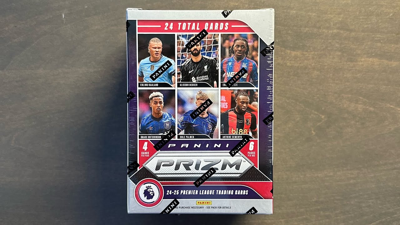 Hobby Retail Blaster?! 2024/25 Panini Prizm Premier League Soccer Hobby Blaster Box Opening