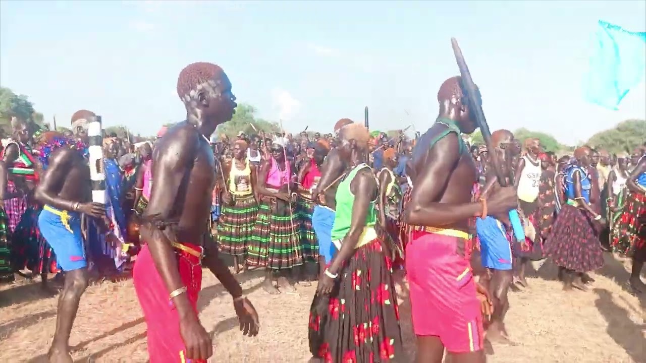 Mundari Cultural initiation ceremony 
