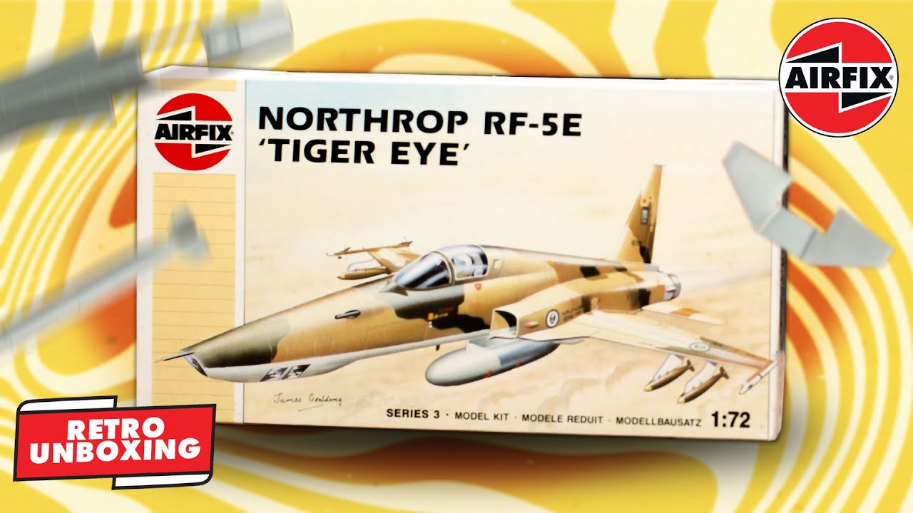 Airfix | Retro Unboxing- Northrop RF-5E 'Tiger Eye'