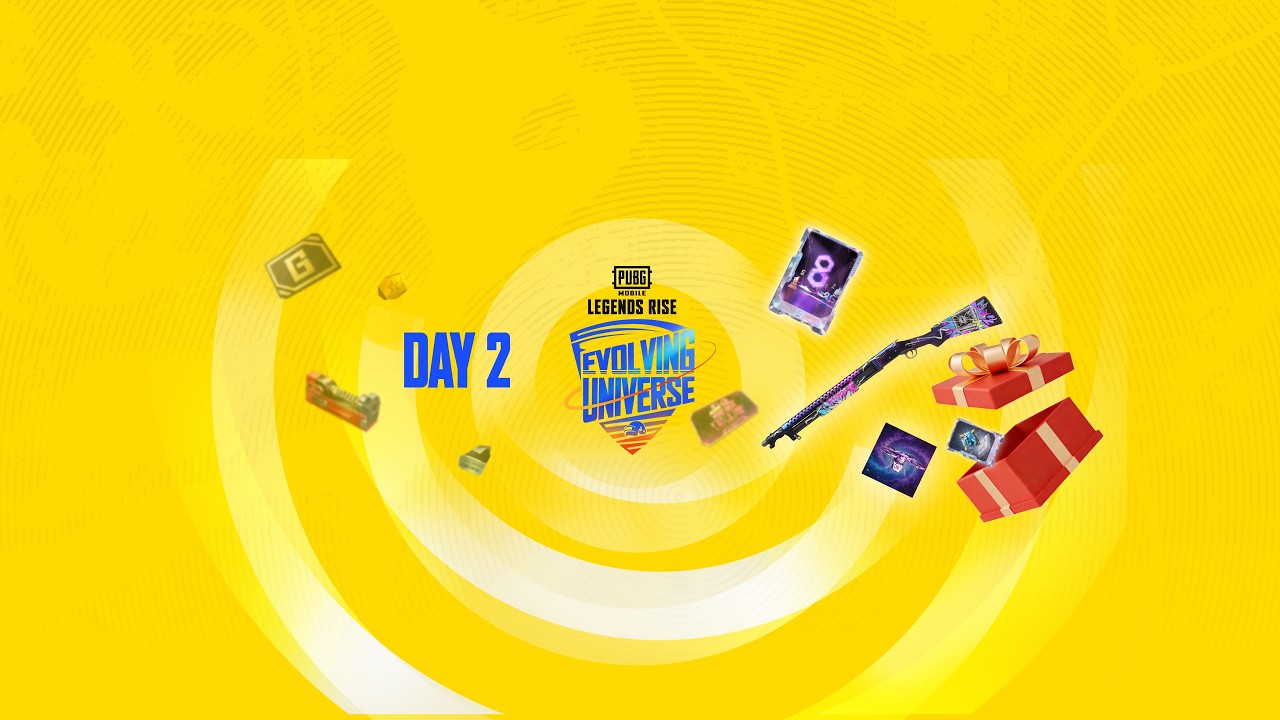 Legends Rise Evolving Universe - Day 2 - PUBG MOBILE 8th anniversary - UC giveaway!