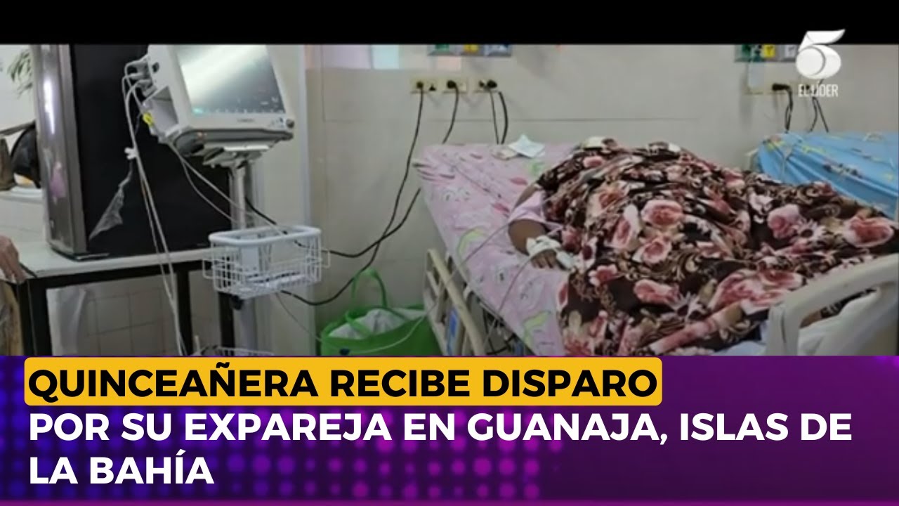 Quinceañera recibe disparo por su expareja en Guanaja, Islas de la Bahía
