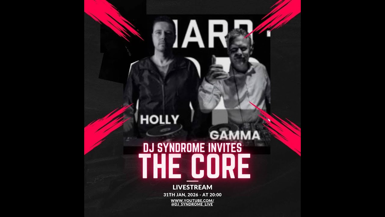 Syndrome invites THE CORE - dj Gamma & Holly - Early & Millennium Hardcore dj set - Livestream 170