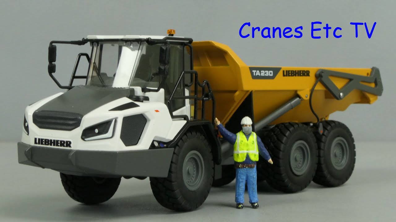 Conrad Liebherr TA 230 Articulated Dump Truck by Cranes Etc TV