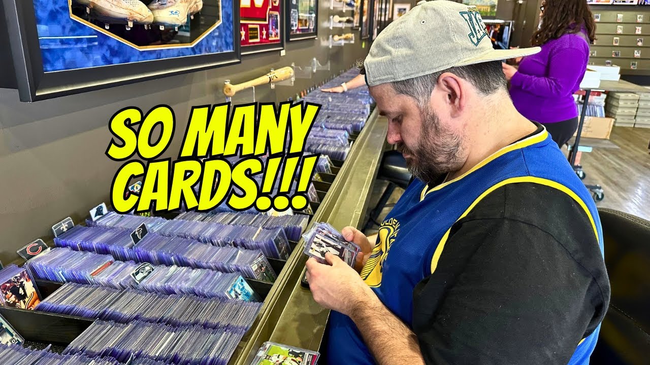 BARGAIN BOX HEAT AT THE ART OF SPORTS CARD SHOP IN KANSAS CITY!