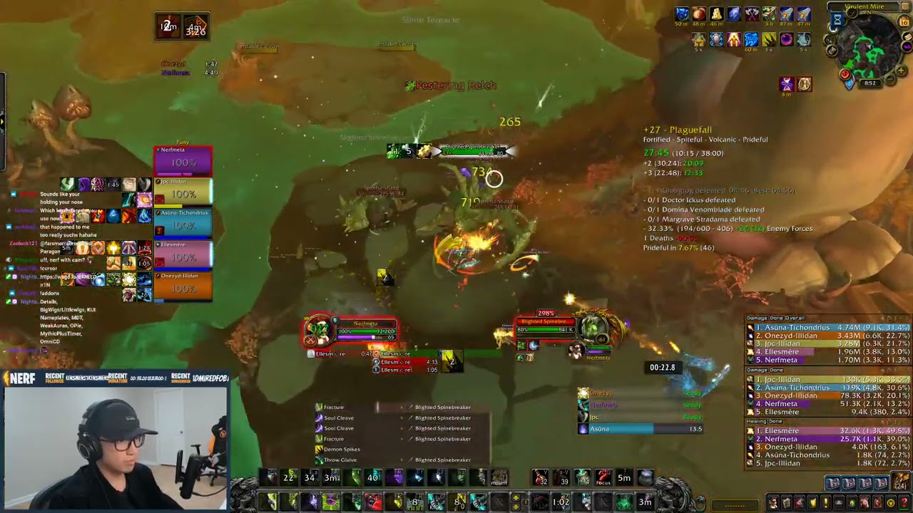 WORLD FIRST +27 PLAGUEFALL - Vengeance DH POV | NerfTankTV