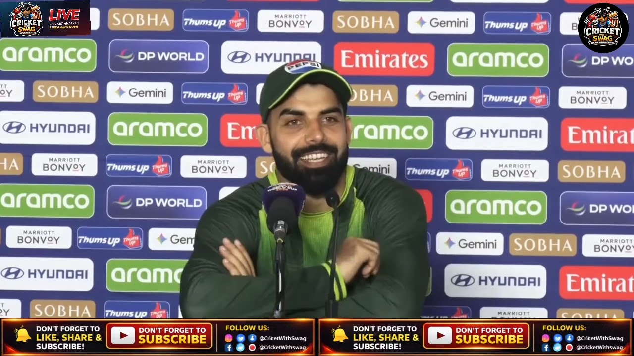 🔥 Shadab Khan ROASTS Mohammad Yousuf After Reaching Super 8 | Press Conference Drama 😱