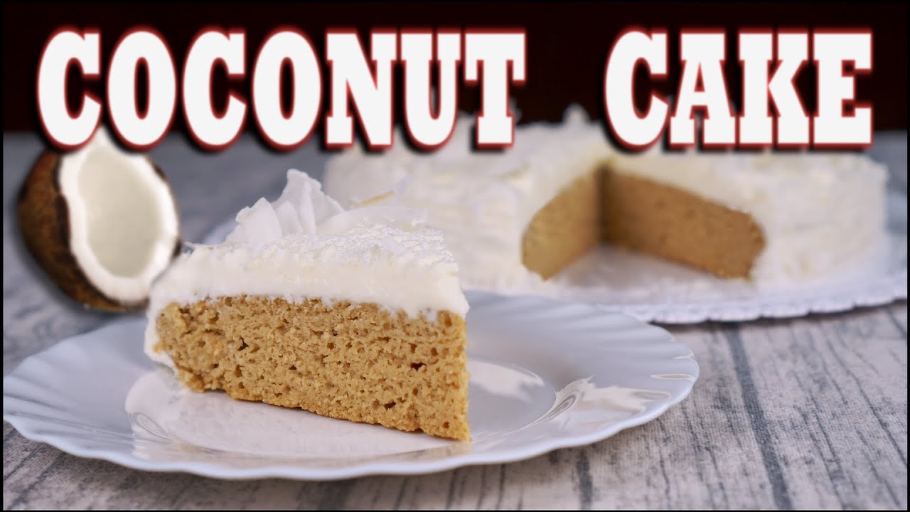 💯 Coconut Cake With Coconut Flour 🥥 Gluten Free Recipe From Scratch