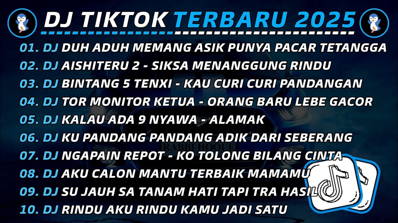 DJ TIKTOK TERBARU 2025 🎧 DJ DUH ADUH MEMANG ASIK PUNYA PACAR TETANGGA 🎵 DJ AISHITERU 2 VIRAL 