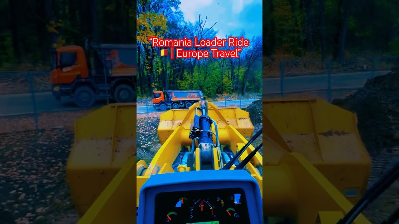 Romania Loader Operator | Heavy Machine Work 😝