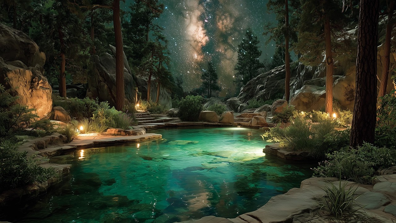 Phase 🌙 432Hz Deep Drone Ambient Spa Music • Continuous Zen Relaxation • Reflecting Pool Original