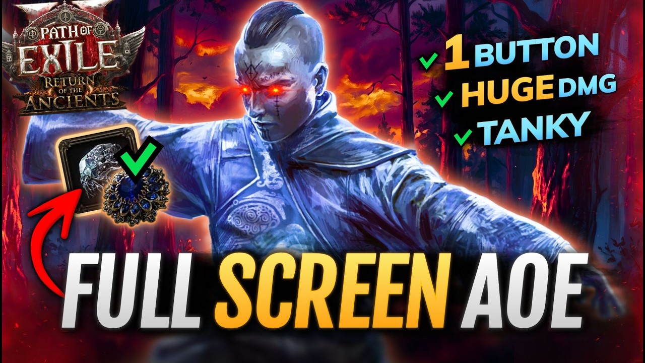 [PoE 2] SCREEN WIDE SPINNER! - Martial Artist Build - Whirling Assault Monk - Path of Exile 2 0.5