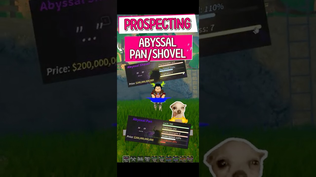 NEW ABYSSAL PAN/SHOVEL TUTORIAL!