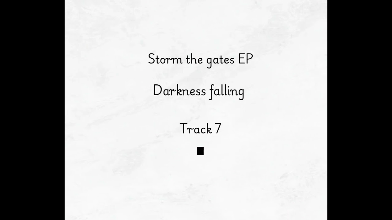 Darkness falling - Music Visualizer #metal 