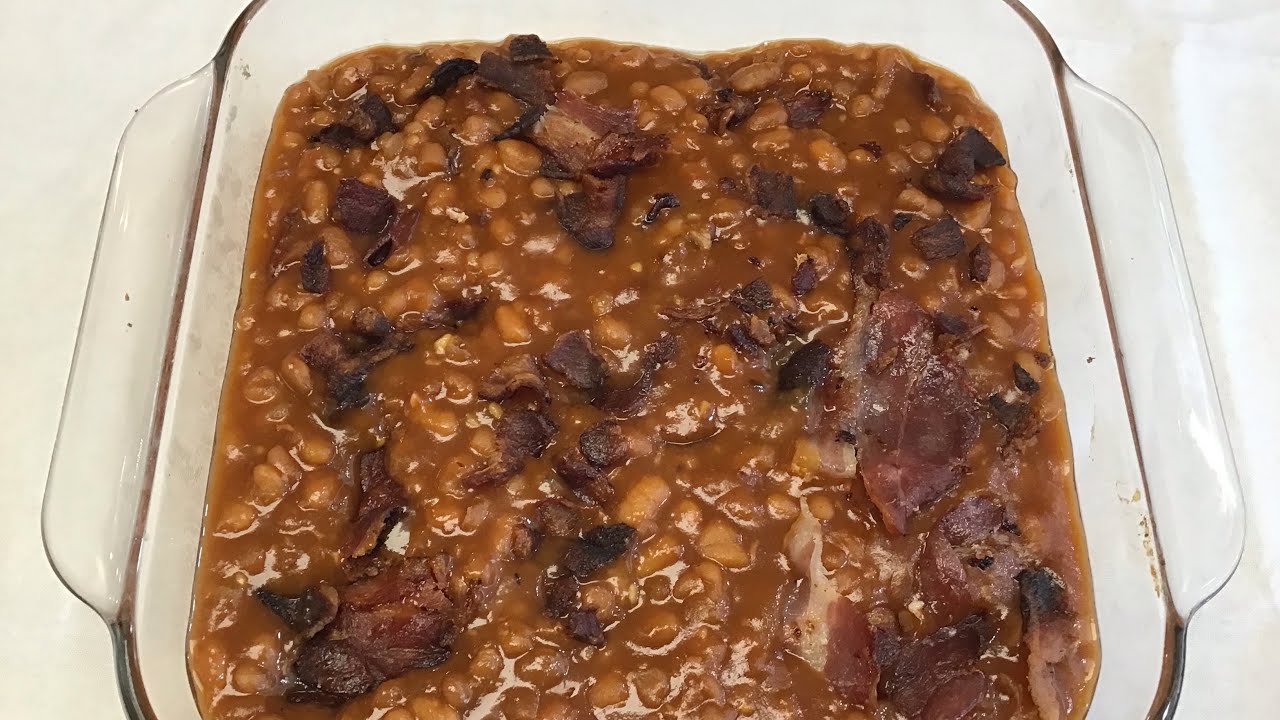 Easy Baked Beans ..no added sugar..
