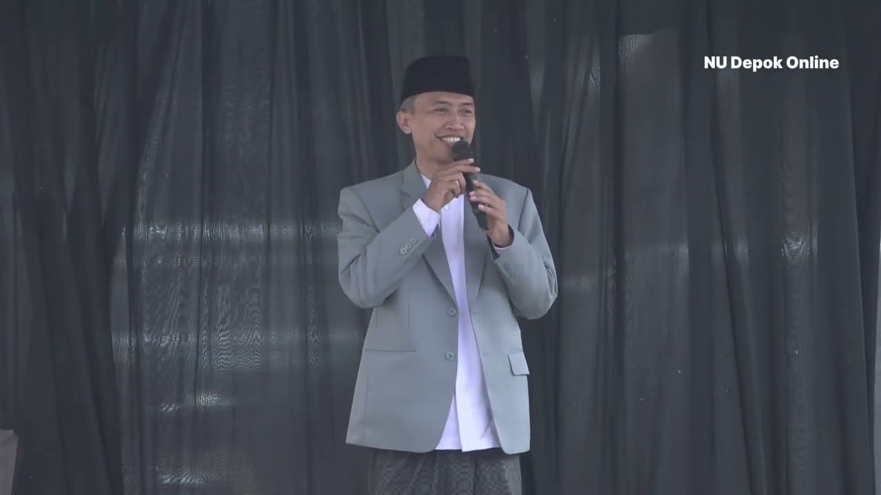 PIDATO KH. ACHMAD SOLECHAN Ketua PCNU Depok dihadapan Muslimat NU Sawangan