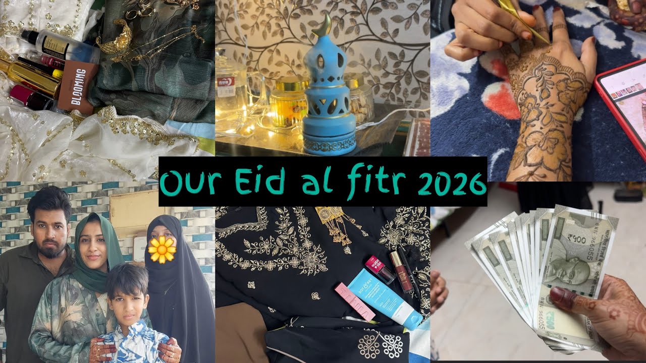 Eid vlog 2026/ Eid with family🥰 Eid preparation and prayer 🤲🏻 Aysha&rsquo;s Eid vlog ✨
