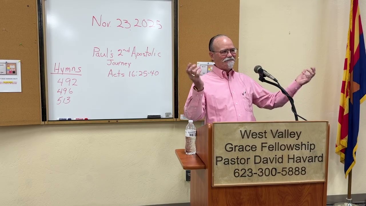 West Valley Grace Fellowship Sun City West AZ November 23, 2025