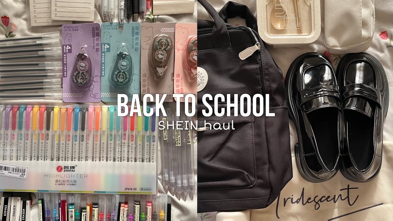 Pinterest girl back to school guide📓🎧shopping, school supplies haul, packing bag and more