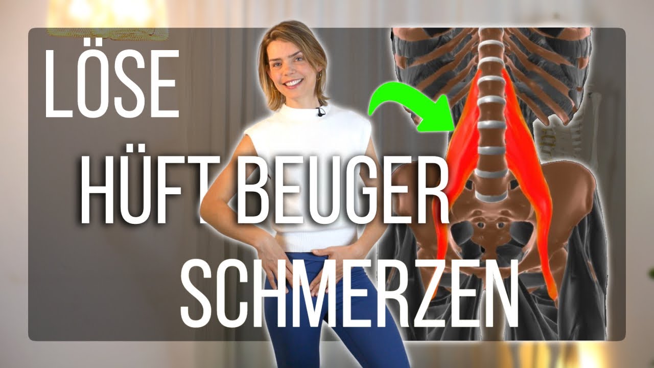 Psoas-Schmerz erkennen und behandeln mit nur 1 Übung