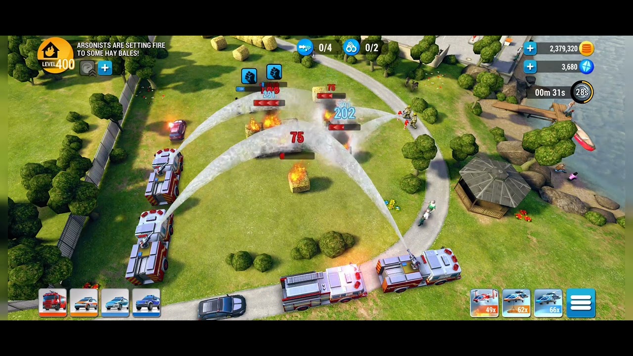 Hay Bales Set on Fire! Rural Arson Emergency 🌾🔥🚨 EMERGENCY HQ 2026 Rescue Mission @PlayByHan