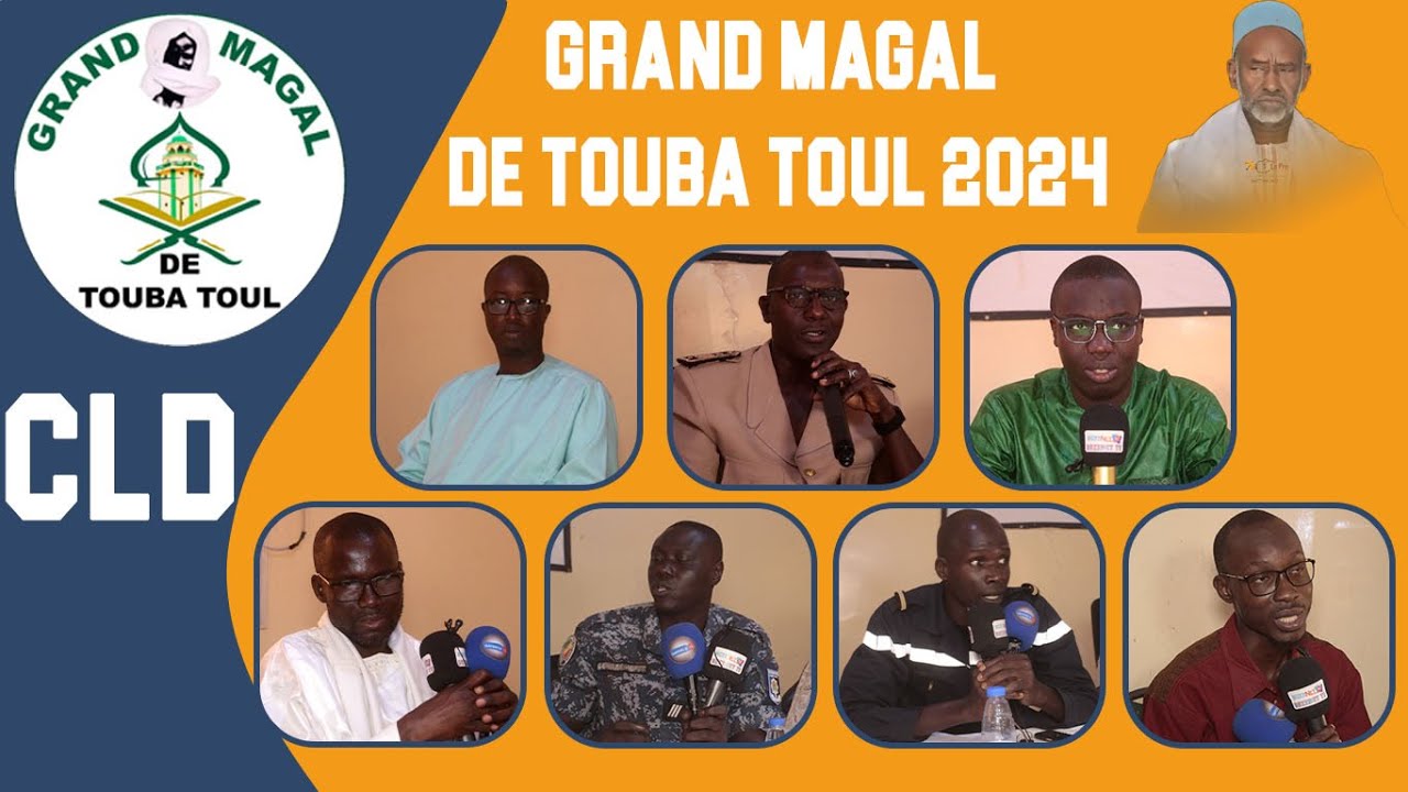 CLD Réunion de préparatoire du grand Magal de Touba Toul édition 2024