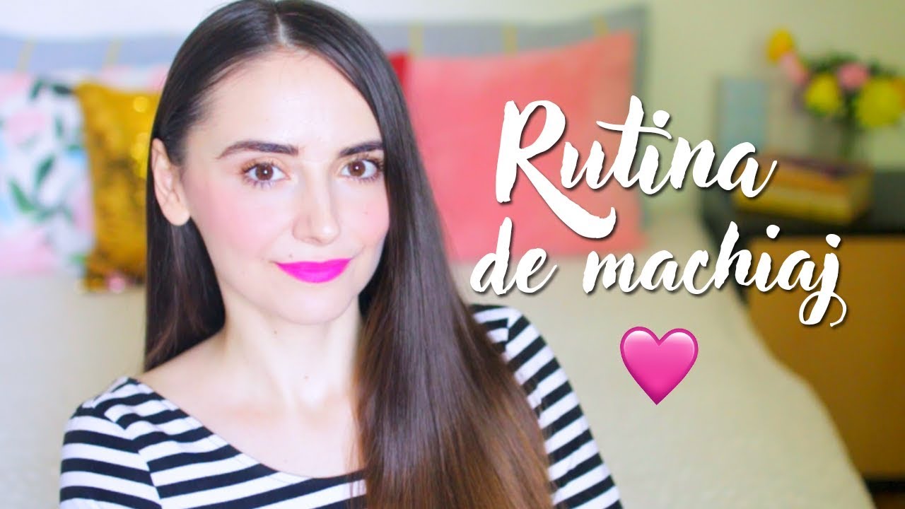 RUTINA MEA DE MACHIAJ! 💜