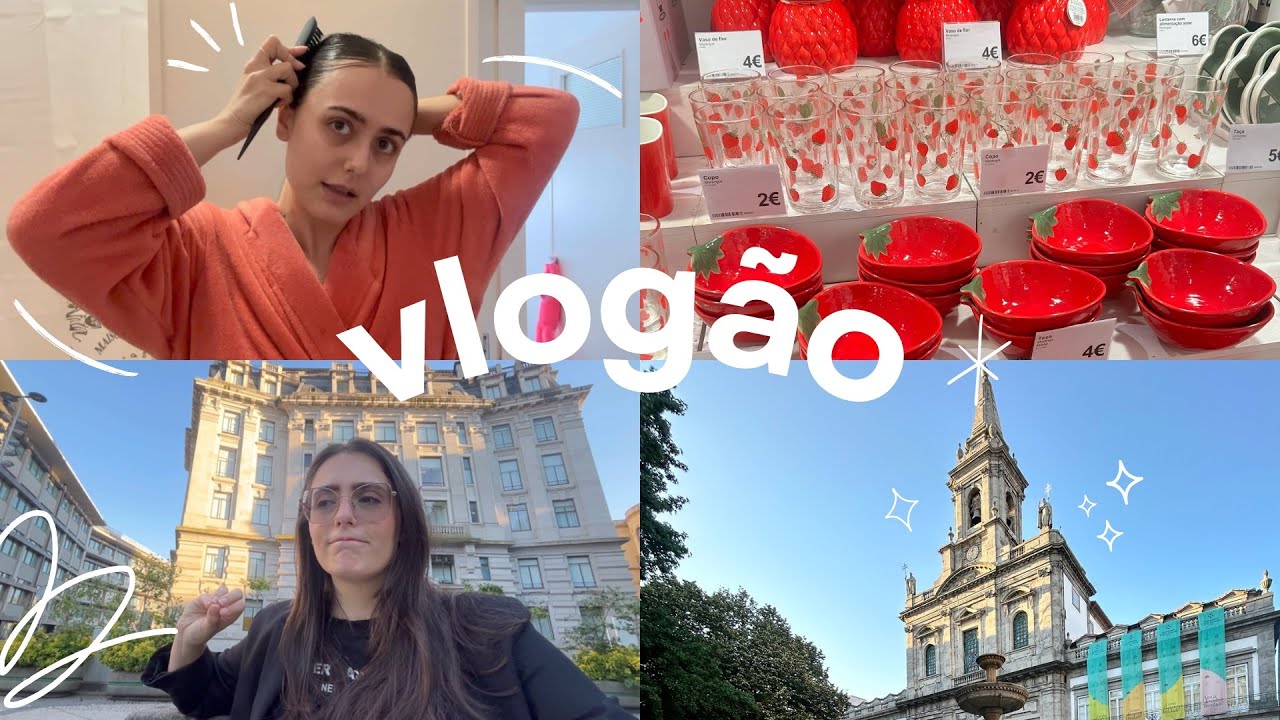 Minha nova vida em Portugal, trabalho, compras, rotina e organização!