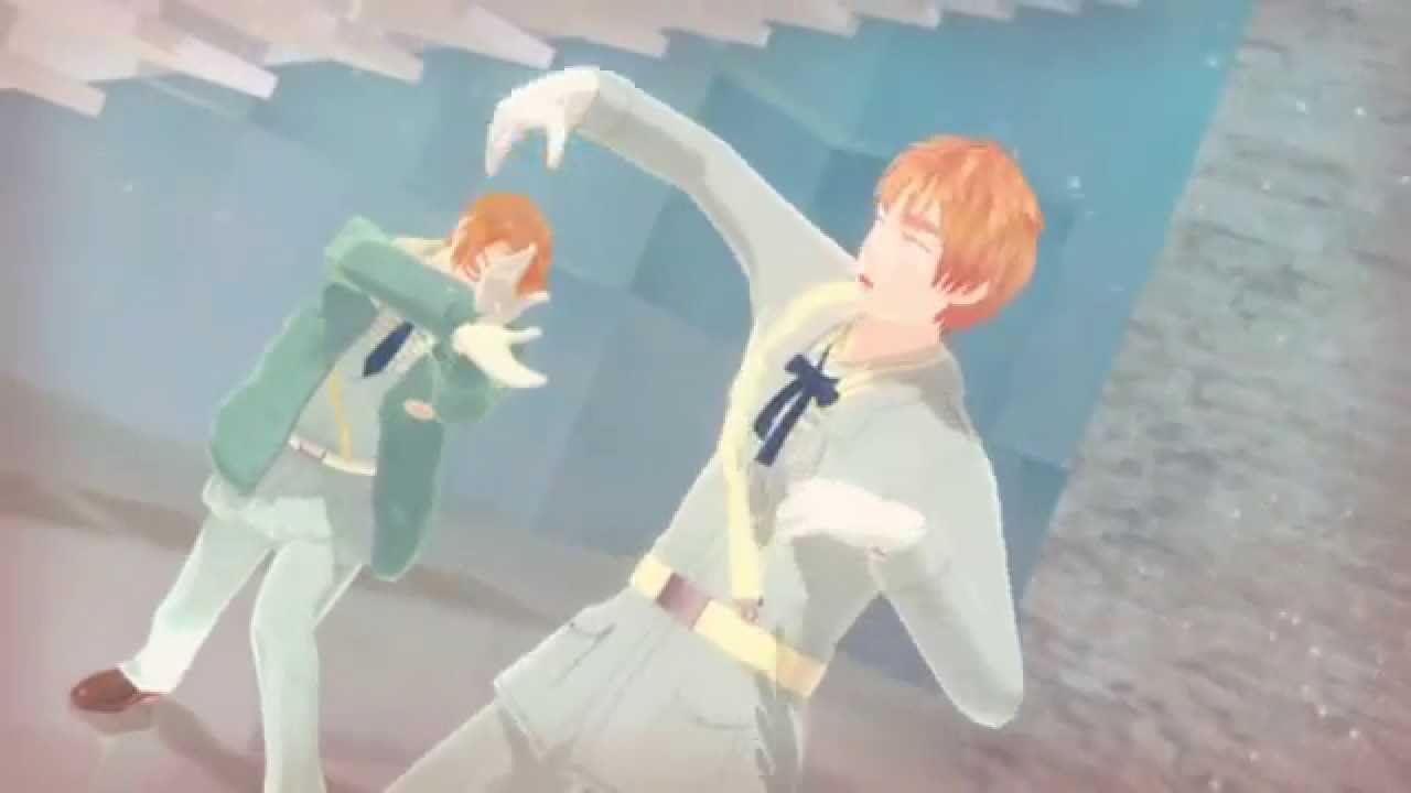 [Hetalia MMD] Angelfish (America & England)