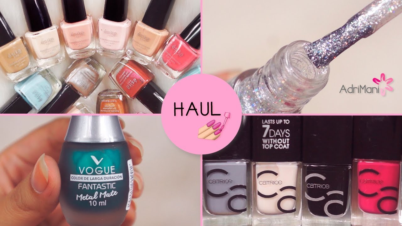 Haul Esmaltes: Nuevos Lanzamientos Vogue, Ésika, Catrice y Essence