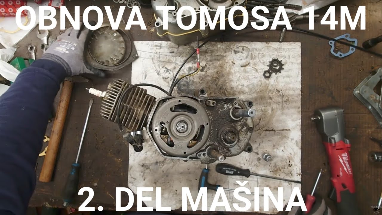 OBNOVA TOMOSA 14M 2. DEL MAŠINA