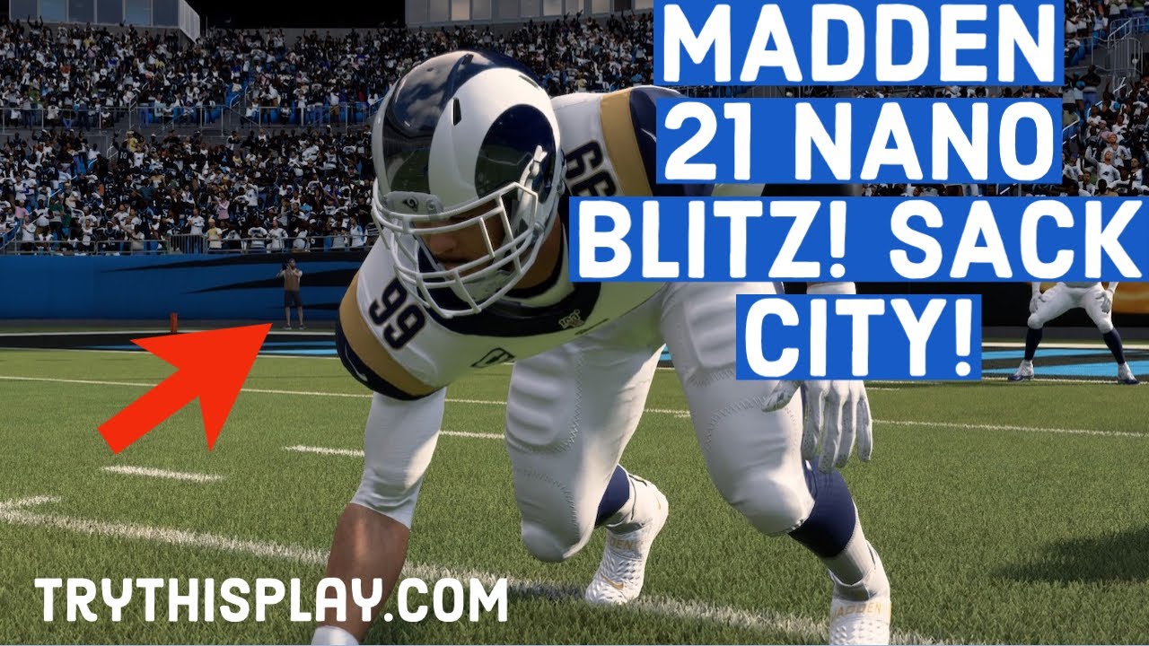 BEST MADDEN 21 NANO BLITZ! EASY SACKS l DEFENSE